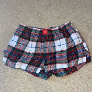 GAP Christmas Plaid PJs